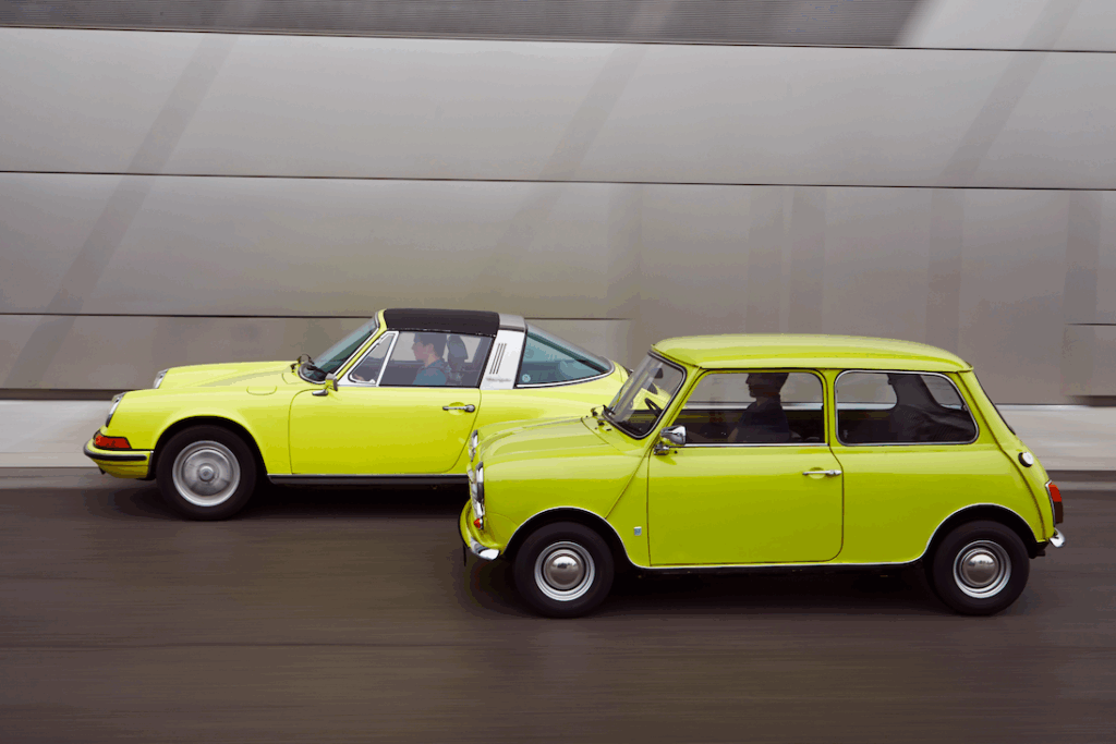 Porsche y Mini