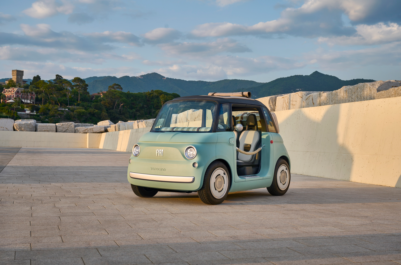Llega a España el Topolino, el compacto 100% eléctrico de Fiat