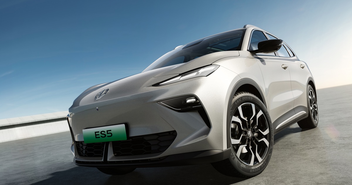 Salen las primeras imágenes del MG ES5 eléctrico