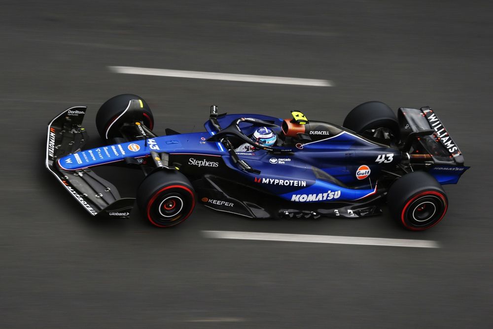 El piloto argentino mostró un gran nivel a los mandos de un Williams