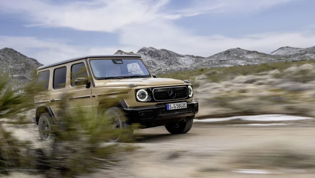 Mercedes G Eléctrico en su estado más salvaje, exprimiendo su esencia off road