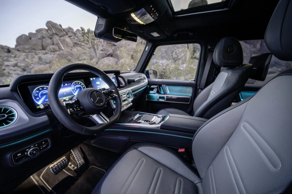 Mercedes G Eléctrico Interior