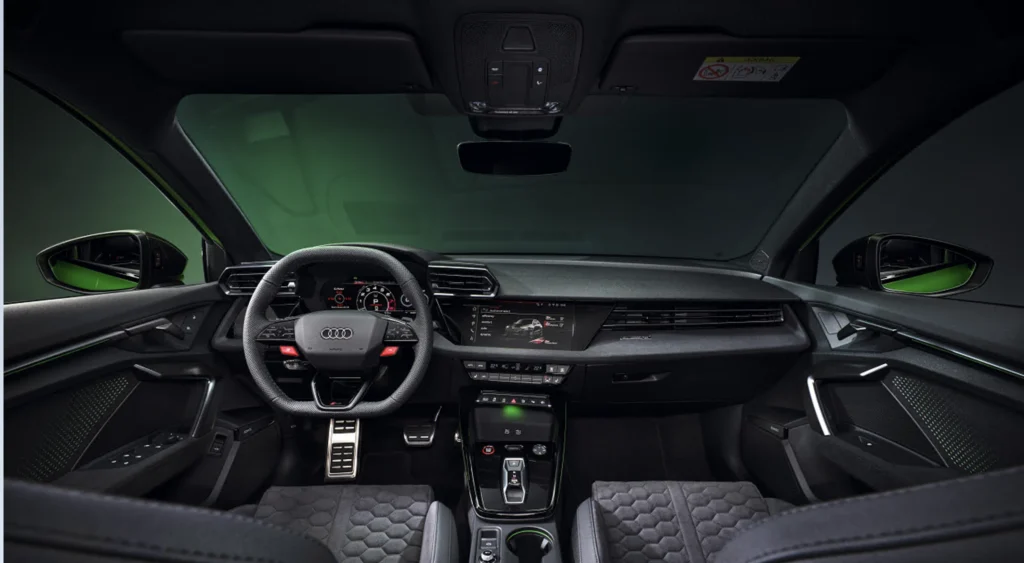 Interior de Audi RS3