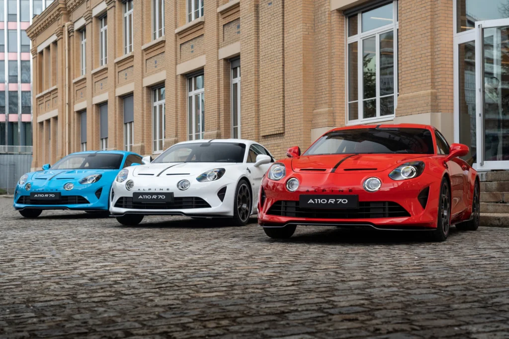 Alpine A110 R 70 y A110 GTS