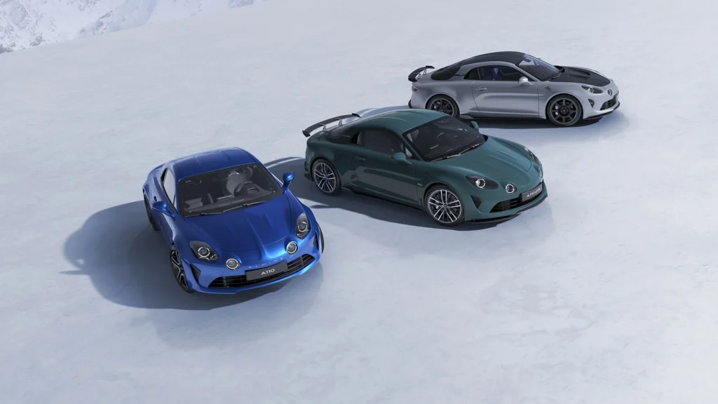 Alpine A110 R 70 y A110 GTS