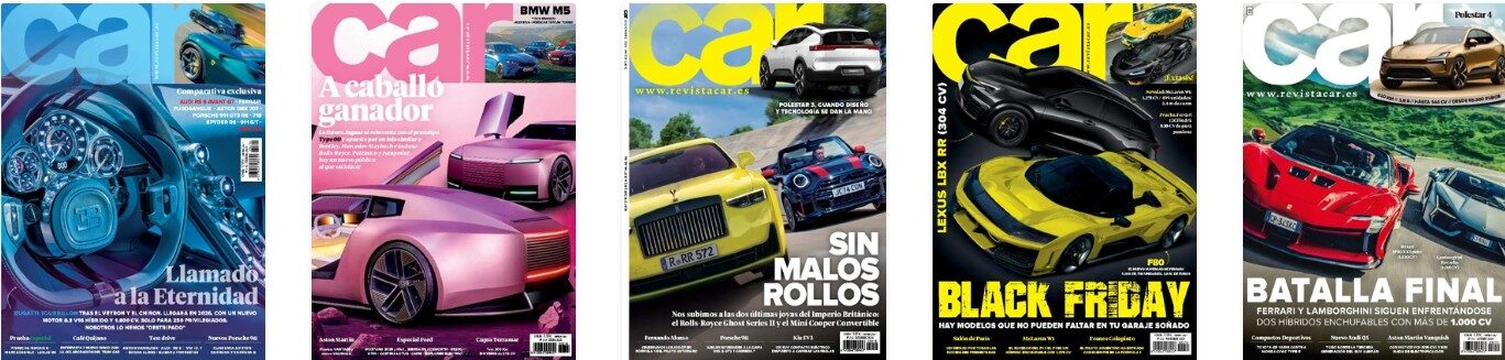 Portadas Revista Car de coches