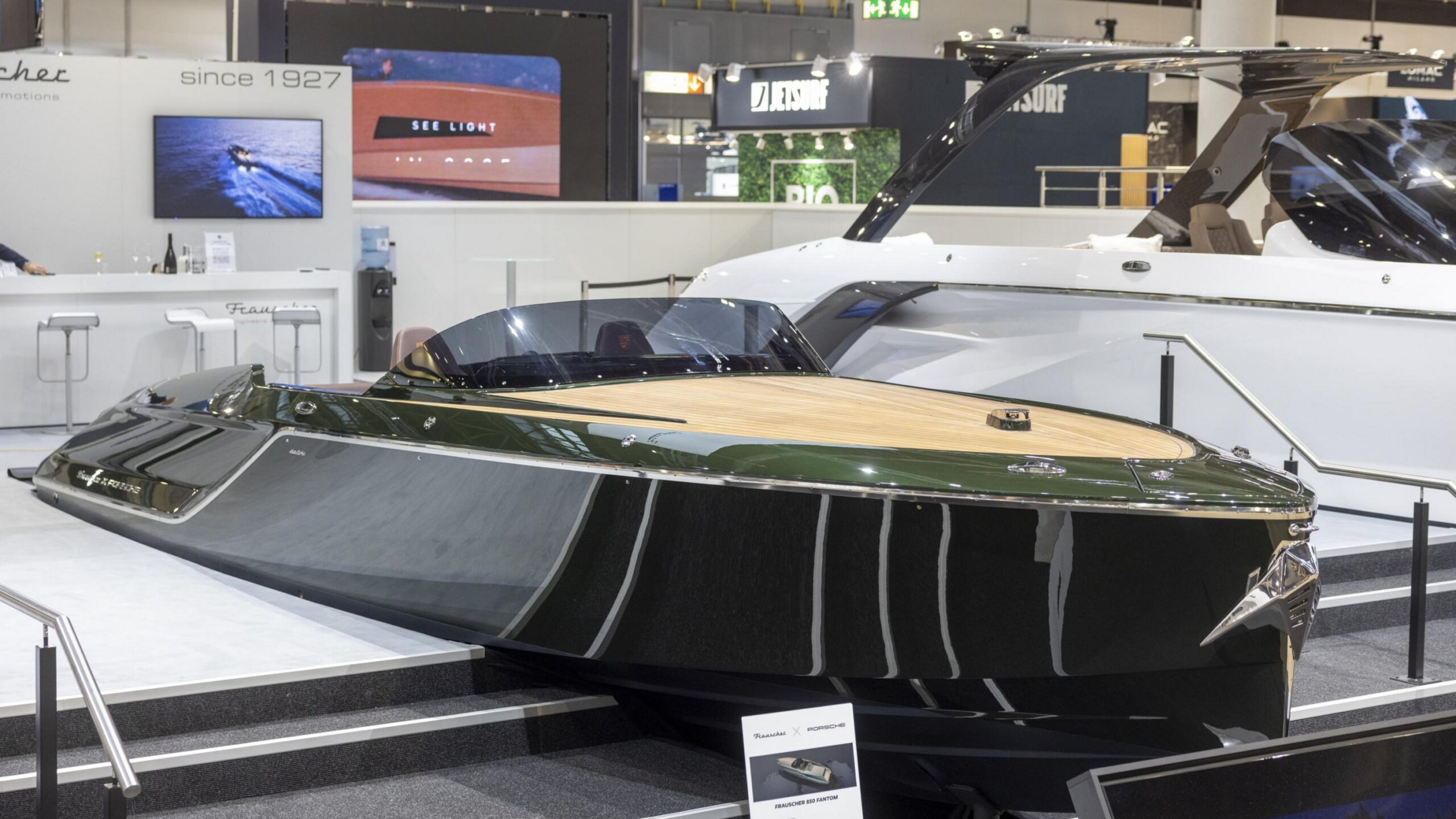 Frauscher x Porsche 850 Fantom Air: el futuro de las embarcaciones de lujo