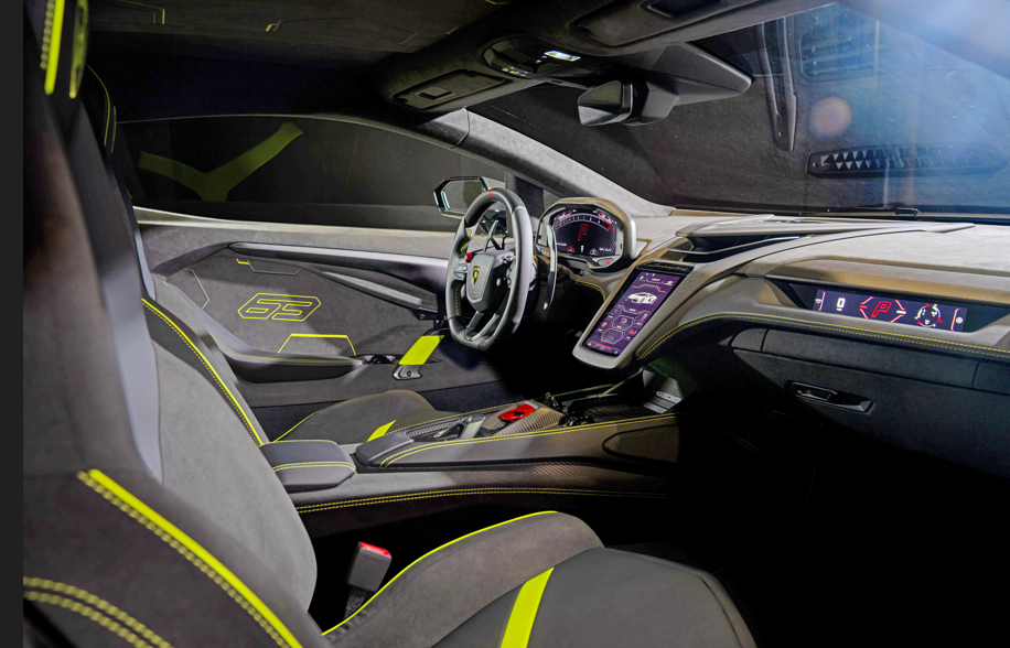 Interior Lamborghini Revuelto