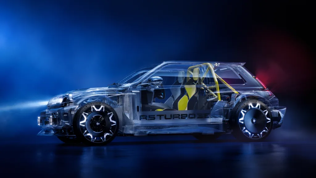 Estructura del RENAULT 5 TURBO 3E