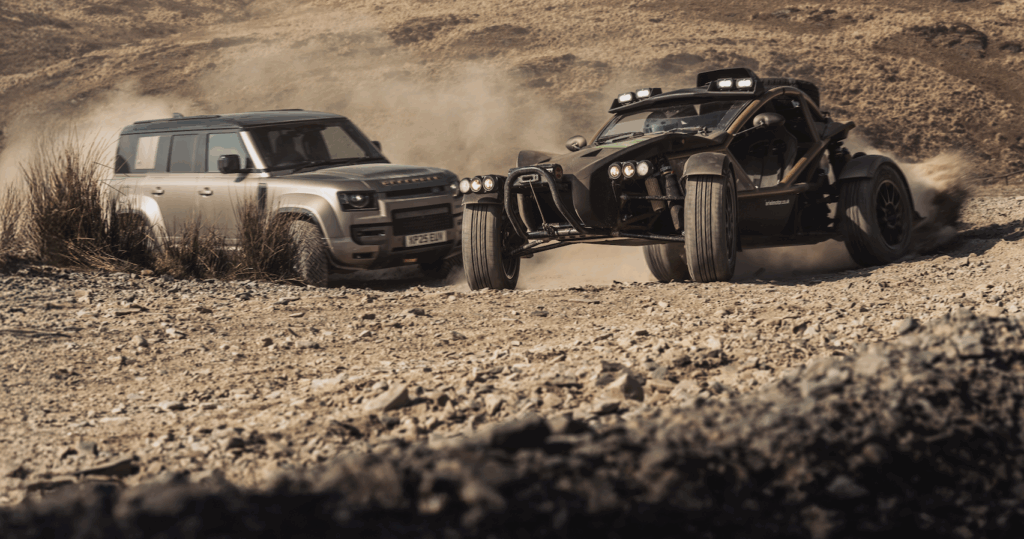 Defender OCTA vs. Ariel Nomad 2