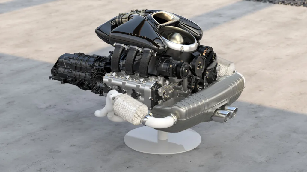 El motor emplea cuatro válvulas por cilindro y distribución variable