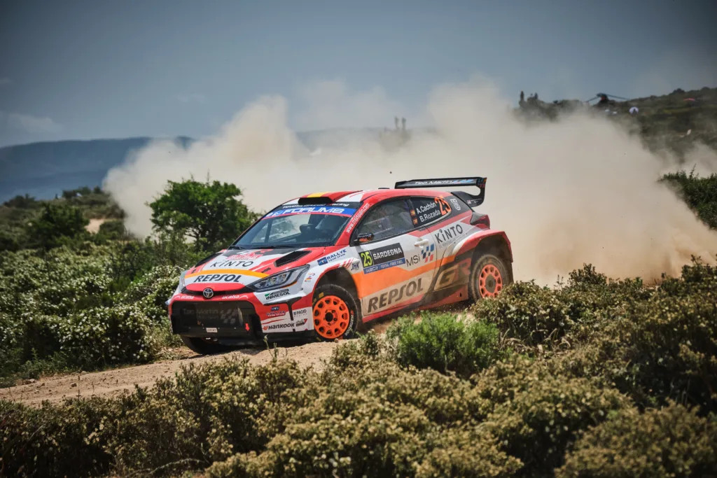 GR Yaris Rally2 en Cerdeña