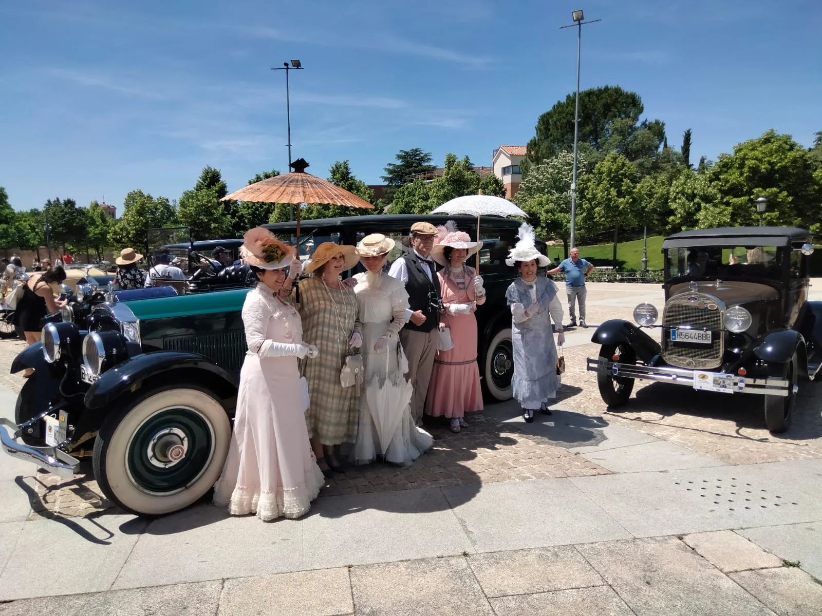 III exhibición coches del Veteran Madrid