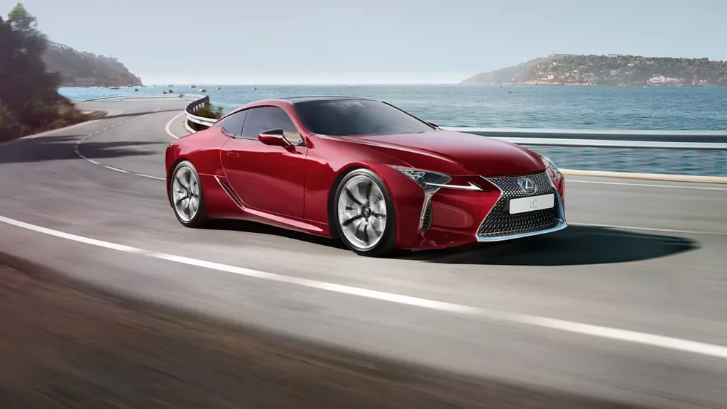 Lexus LC500H.