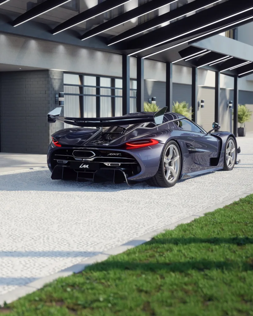 Koenigsegg Jesko Mjölnir Trasera