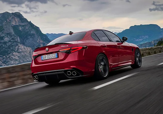 Alfa Romeo Giulia Quadrifoglio.