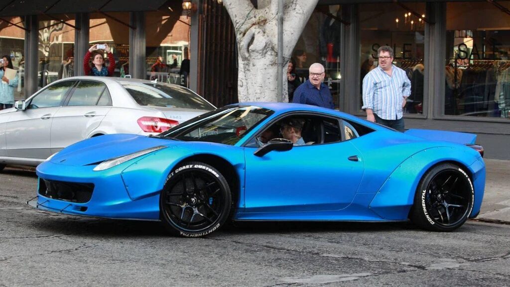 Justin Bieber - Ferrari 458.