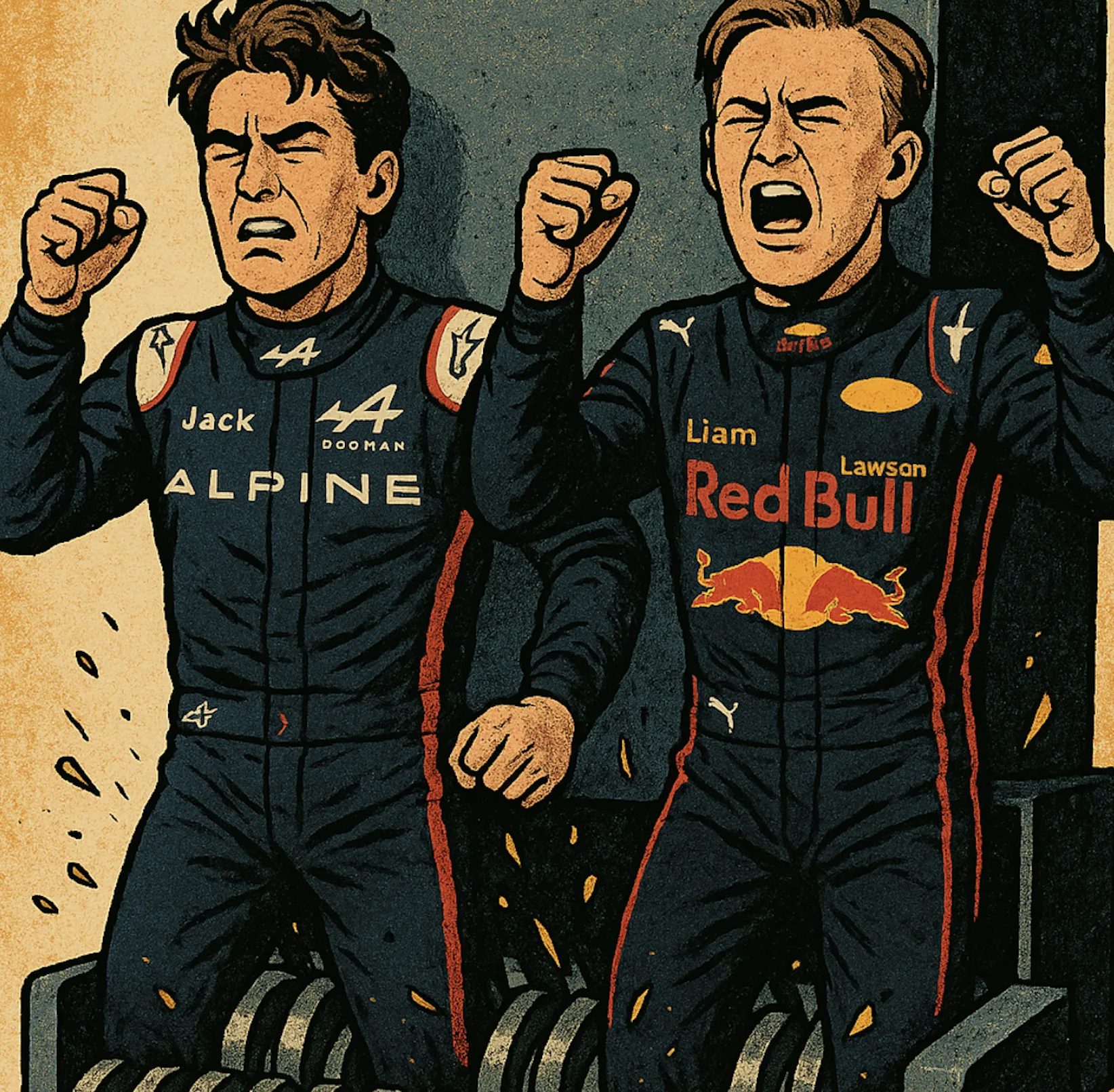 Formula 1 2025: trituradora de novatos