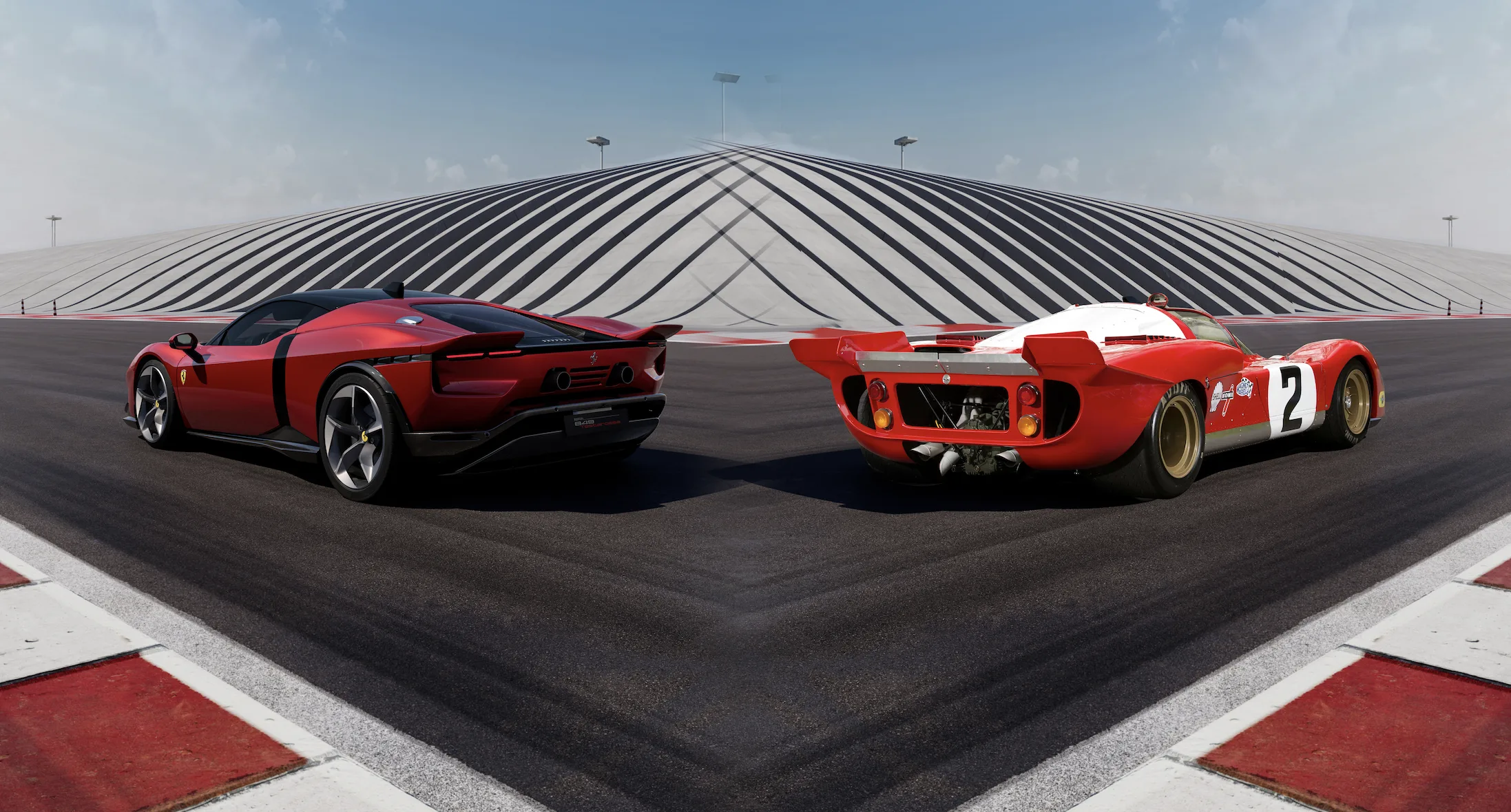 Ferrari 849 Testarossa: todo al rojo