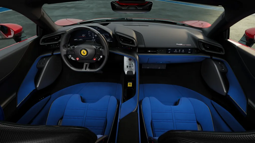 Interior Ferrari 849 Testarossa