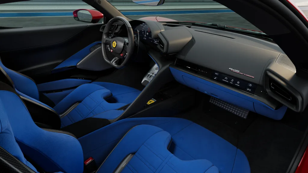 Interior Ferrari 849 Testarossa