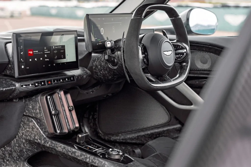 Aston Martin Valhalla interior