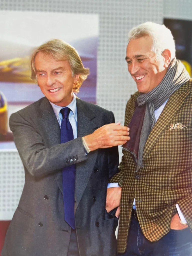 Luca Cordero y Lawrence Stroll