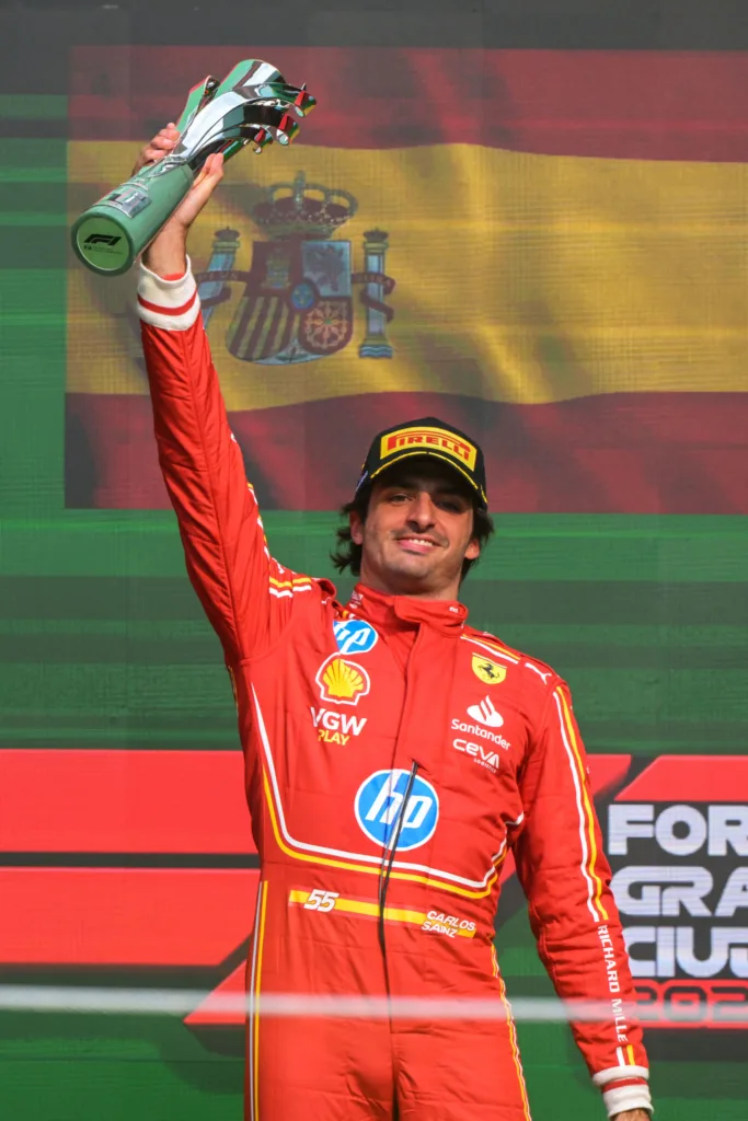 Carlos Sainz en el GP de México 2024