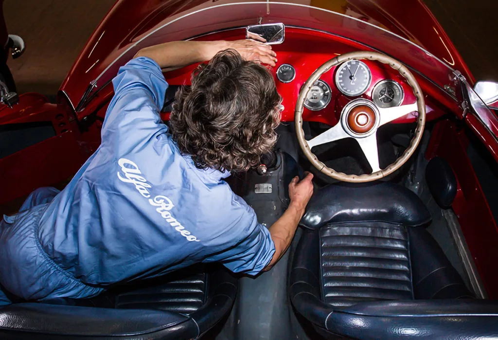 Mecánico de Alfa Romeo