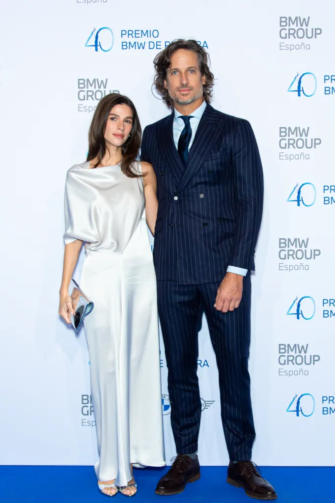 Feliciano López y Sandra Gago