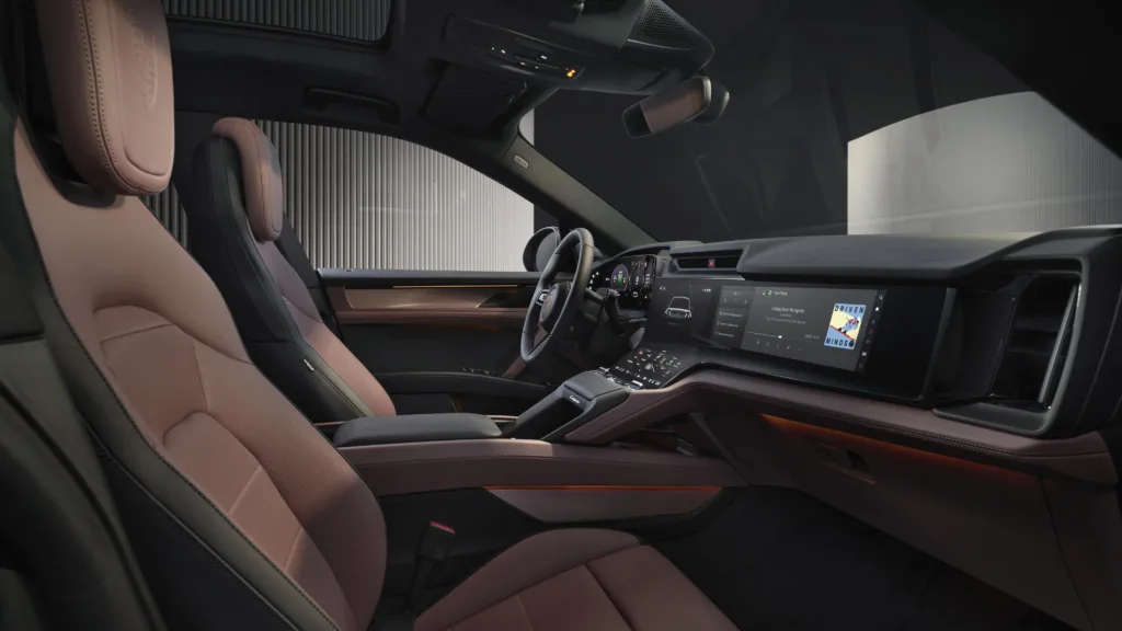 Porsche Cayenne Electric interior