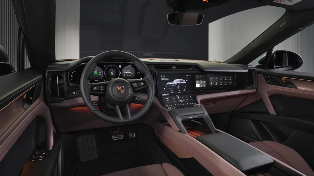 Porsche Cayenne Electric interior