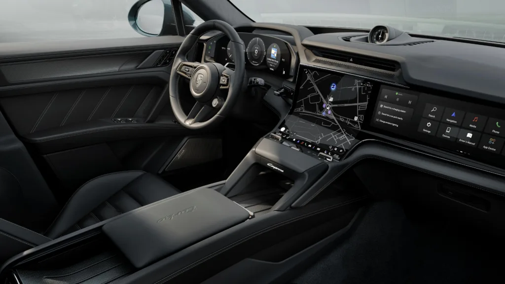 Porsche Cayenne Electric interior