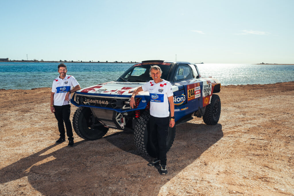 Jesús Calleja y Edu Blanco Santana Racing Team