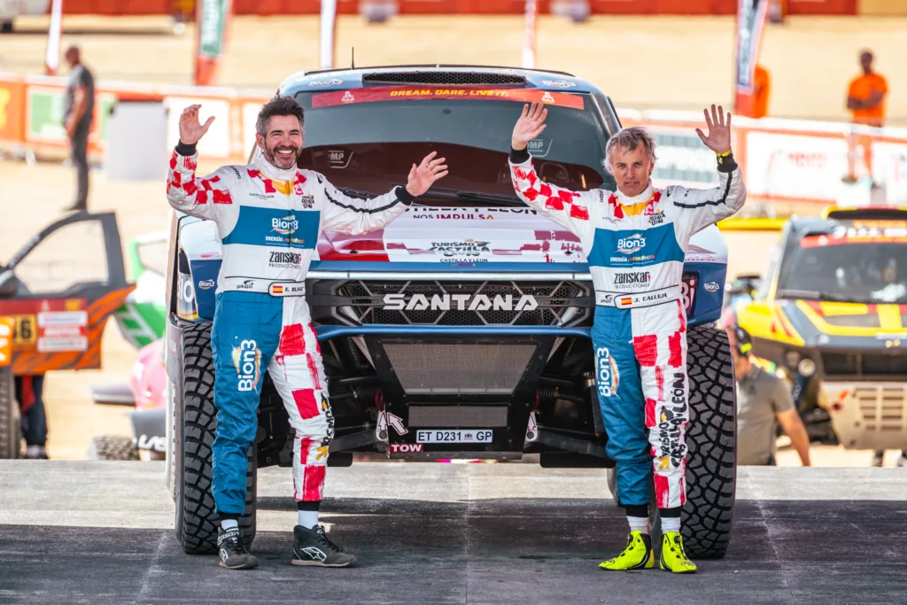 Edu Blanco y Jesús Calleja