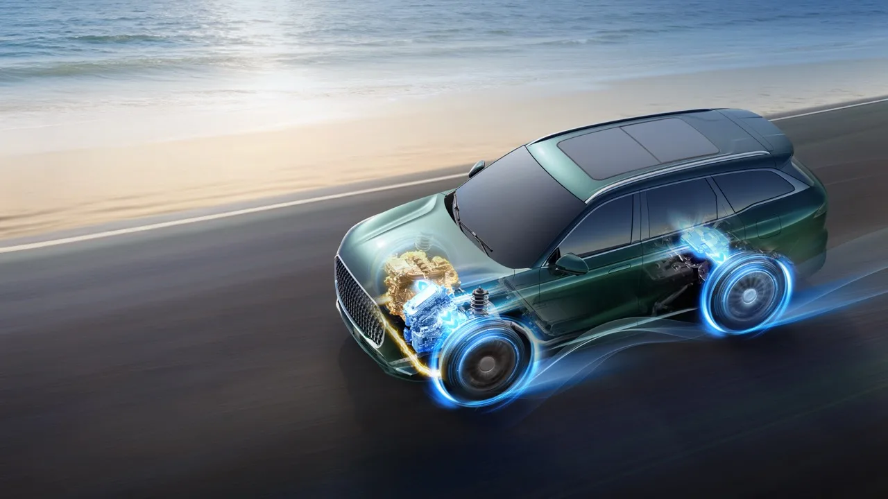 Sistema híbrido del Ebro S900 PHEV 4X4: máxima eficiencia