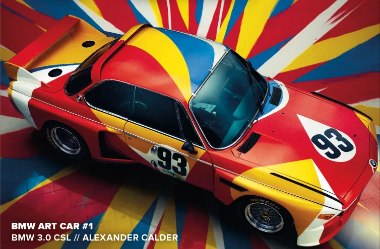 «No pagamos a los artistas»: La regla de oro para pintar un BMW Art Car