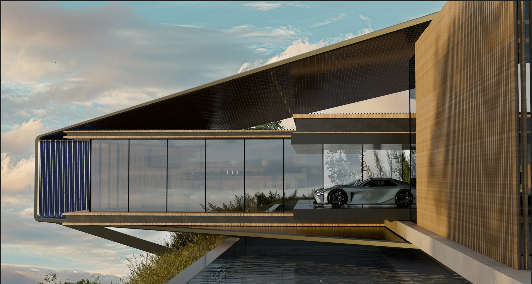 Lexus movilidad futura: casa, dron y catamarán autónomo
