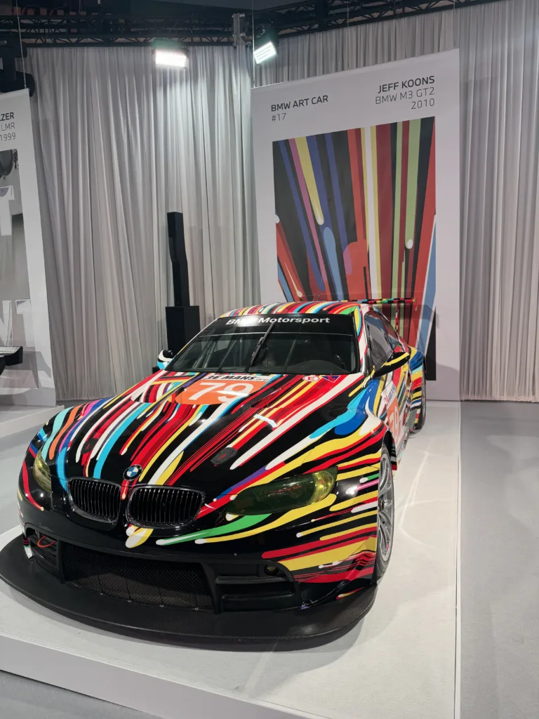 Jeff Koons creó uno de los mejores BMW Art Car del S.XXI