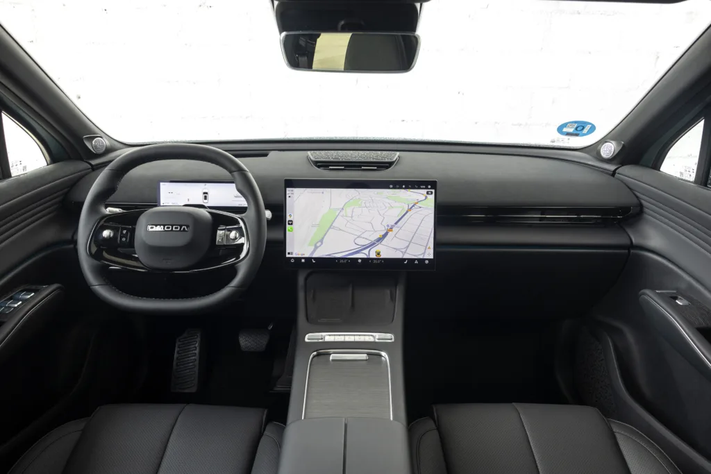 El nuevo Omoda 7 HS apuesta por la pantalla Omoda