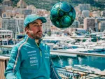 El equipo de fútbol de los pilotos de la Formula 1