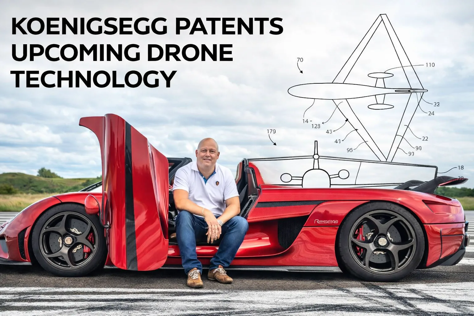 Koenigsegg patenta un avión: velocidad sin límites