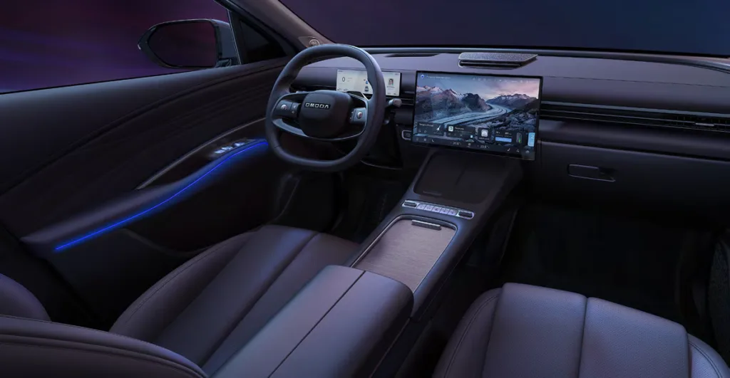 El sistema híbrido del Omoda 7 SHS prioriza la eficiencia