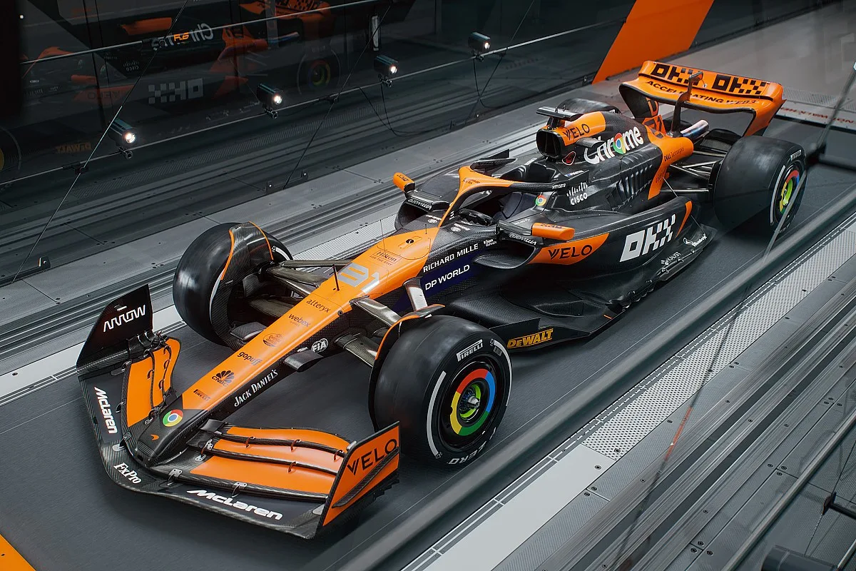 Sorpresa! McLaren F1 revela la decoración de su coche 2024
