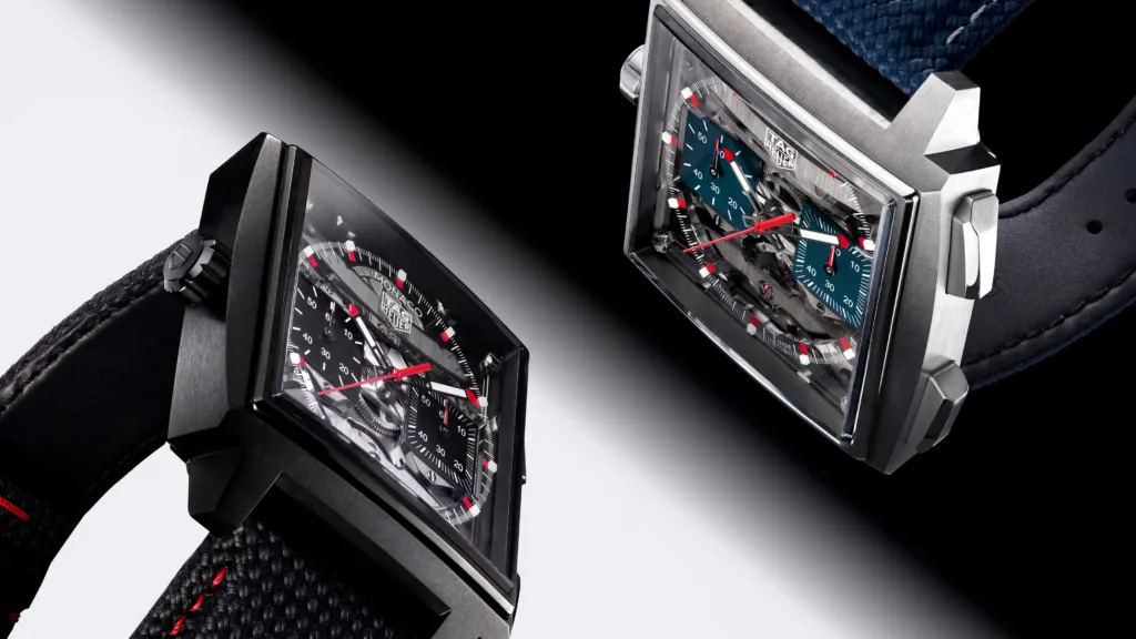 Las dos nuevas versiones disponibles: titanio y tonos azules o titanio DLC y tonos rojos.