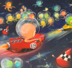 Luis Agulló: el arte que nació en Ferrari y conquistó el lienzo