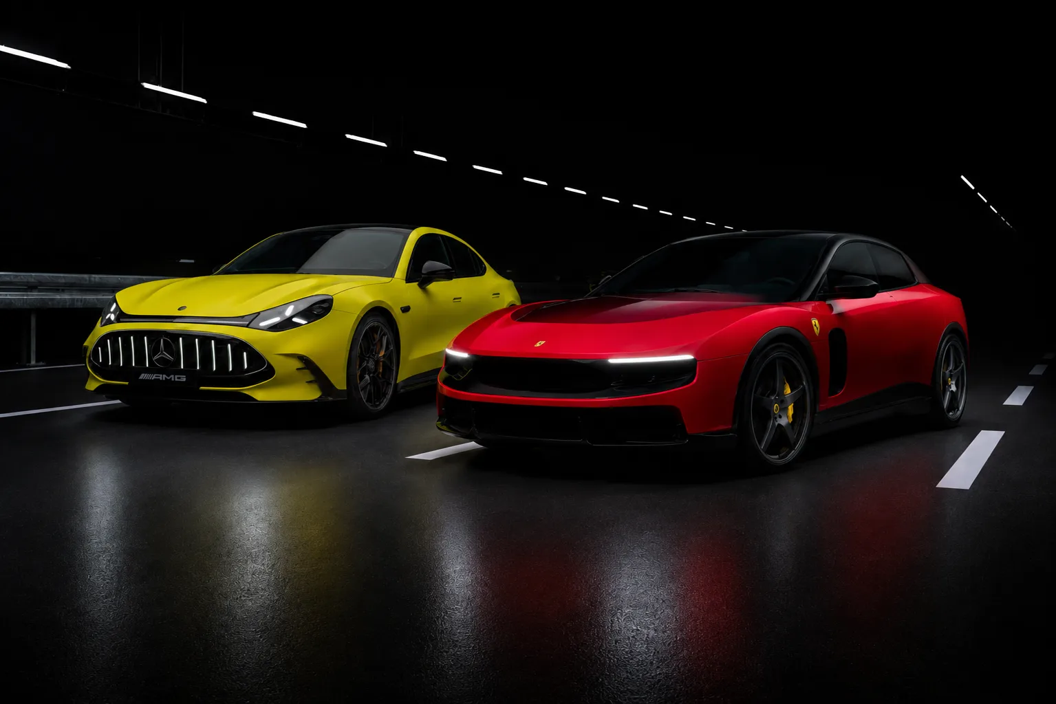 Ferrari y Mercedes adelantan el nuevo lujo