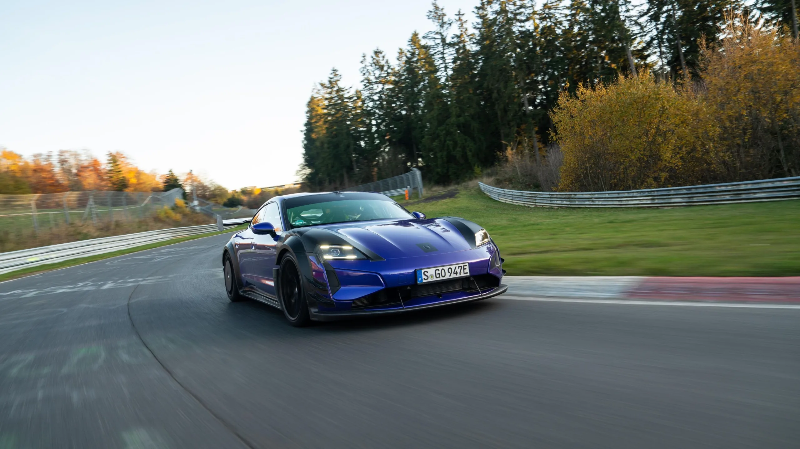 Porsche convierte el Taycan en un arma de Nürburgring