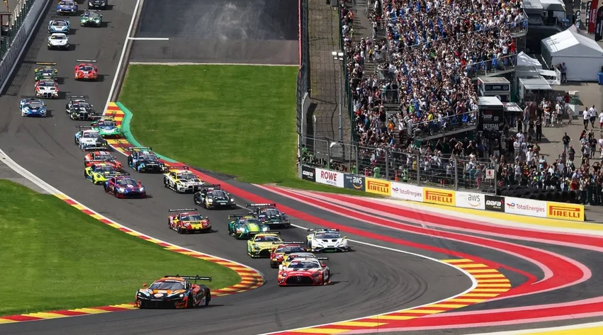 Todo listo para las 24 Horas de Spa 2026