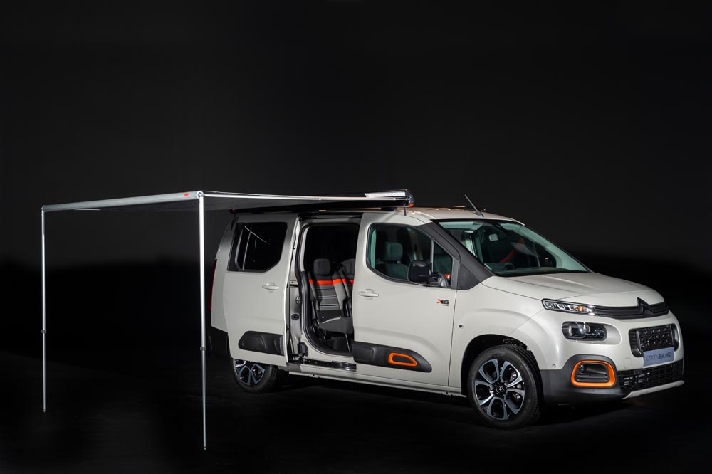 Conocemos la gama Camper de Citroën, Berlingo, SpaceTourer y Jumper en formato casa